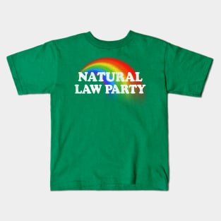 The Natural Law Party / 90s Retro Design Kids T-Shirt